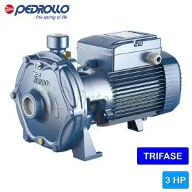 TURBO 6A - 3 PS dreiphasige elektrische Kreiselpumpe mit zwei Laufrädern Pedrollo - 1