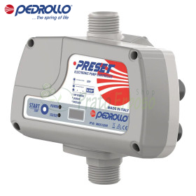 PRESET - Pressostato monofase regolabile 9 bar Pedrollo - 1
