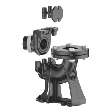 ASSPTRITUS61V - Kit piede di accoppiamento verticale Pedrollo - 1