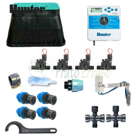 KI-H-4Z24I - Hunter 4-Zone 24V Irrigation Kit