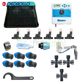 KI-H-6Z24I - Hunter 6-Zone 24V Irrigation Kit Hunter - 1