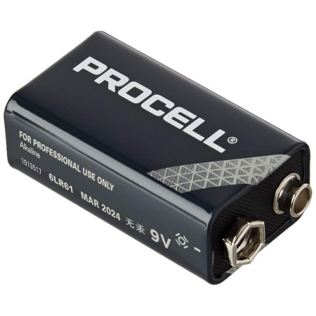 PC1604 Duracell-Procell Alkaline transistor - 9 V battery Prato Erboso - 1