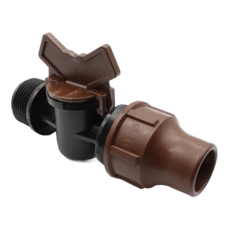 BF-valve-lock - Cylinder valve with ring 16 mm x 3/4" - Rain Bird