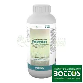 Täglicher 8-0-5 + Mikro + Biostimulans - 1 kg Flüssiger Rasendünger - Bottos