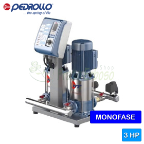 CB2 - HTm 3/5 - Groupe pressurisé monophasé 2x1,5 HP - Pedrollo
