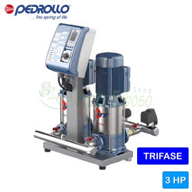 CB2 - HT 3/5 - Groupe surpresseur triphasé 2x1,5 CV - Pedrollo