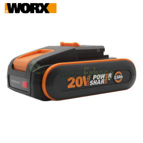 WA3640 - Batería de litio de 20 V y 2,5 Ah - Worx