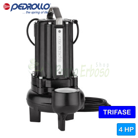 VXC 40/50 - 4 PS Dreiphasige VORTEX-Abwasserpumpe - Pedrollo VXC 40/50 - 4 PS Dreiphasige VORTEX-Abwasserpumpe - Pedrollo