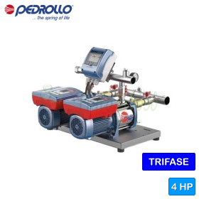 VSP2-PLURIJET 80/130 - Komplet përforcues presioni trefazor 2x2 HP - Pedrollo