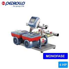 VSP2m-PLURIJET 70/200 - Komplet përforcues njëfazor 2x2 HP - Pedrollo