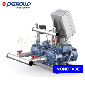 CB2 - 2CPm 25/14B - Gruppo di pressione monofase da 2x1.5 HP