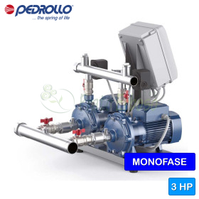 CB2 - 2CPm 25/16C - Grup de presiune monofazat 2x1.5 CP