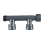 M301-010-2 - Union manifold with 2 1" outlets