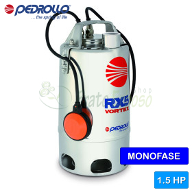 RXm 5/40 - Elettropompa per acque sporche VORTEX monofase da 1.5 HP