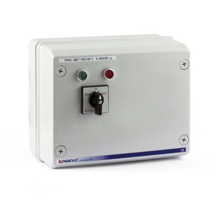 QET 050 - Electric panel for 0.50 HP three-phase electric pump