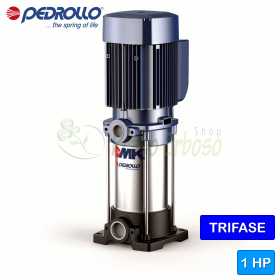 MK 3/3 - 1 HP three-phase vertical multistage electric pump Pedrollo - 1