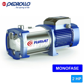 PLURIJETm 6/90 - 2 HP single-phase self-priming multi-impeller electric pump Pedrollo - 1