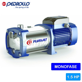 PLURIJETm 3/130 - Pompe électrique monophasée multi-roues auto-amorçante de 1,5 CV Pedrollo - 1