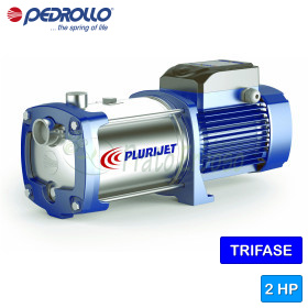 PLURIJET 4/200 – dreiphasige selbstansaugende Elektropumpe mit mehreren Laufrädern und 2 PS Pedrollo - 1