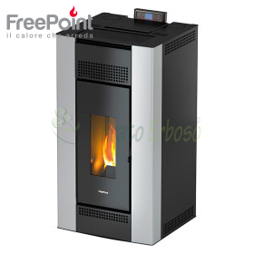 Joy Airtight - 12.5 Kw pellet stove grey Free Point - 1