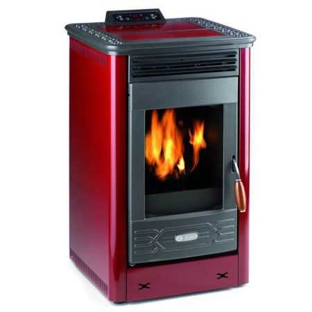 Soba pe peleti Dafne 65 - 5,5 Kw burgundy