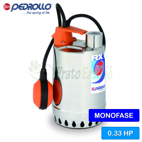 RXm 1 (5m) - Elettropompa per acque chiare monofase da 0.33 HP