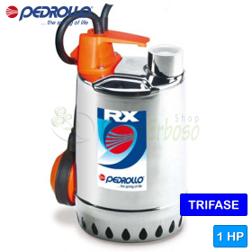 RX 4 - Electrobomba trifásica de 1 HP para agua limpia