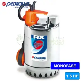 RXm 5 - Pompă electrică monofazată de 1,5 CP pentru apă curată