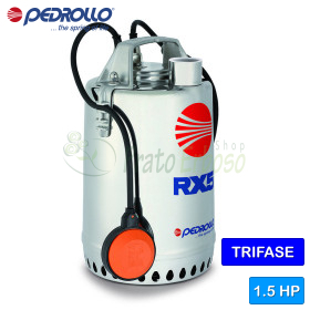 RX 5 - Elettropompa per acque chiare trifase da 1.5 HP Pedrollo - 1