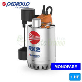 RXm 4 - GM - Elettropompa per acque chiare monofase da 1 HP Pedrollo - 1