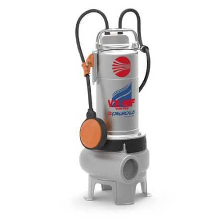 Pompe Submersible Vortex Pedrollo VXM - Pour Eaux Usées/Drainage - Monophasée 230V Avec Flotteur - 12