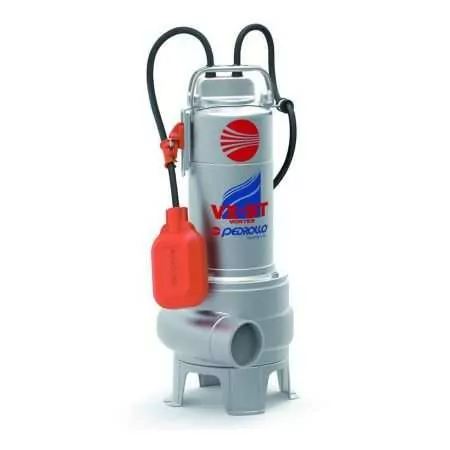 VXm 10/50-ST - Bomba eléctrica para aguas residuales VORTEX monofásica de 1 HP Pedrollo - 1