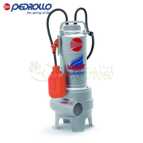 VX 10/50-ST - electric Pump for sewage water VORTEX three phase Pedrollo - 1