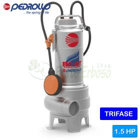 BC 15/50-ST - Three-phase TWO-CHANNEL electric pump for sewage water