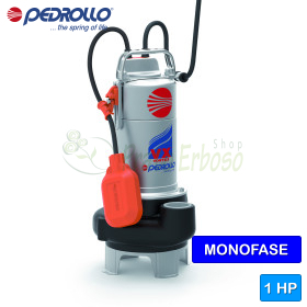 VXm 10/50 (5m) - Elettropompa VORTEX per acque luride monofase da 1 HP