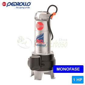 BCm 10/50 (5m) - Elettropompa BICANALE per acque luride monofase da 1 HP