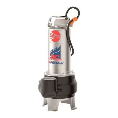 BCm 15/50 - Pompe électrique à deux canaux pour eaux usées monophasées, 1,5 HP Pedrollo - 1