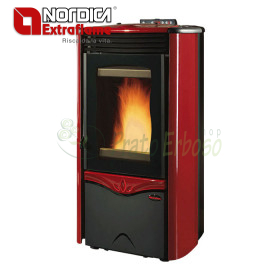 Duchessa Steel - 8.7 kw Bordeaux pellet stove La Nordica Extraflame - 1