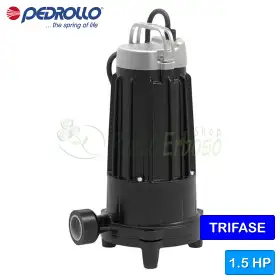 TR 1.1 - Electropompa submersibila cu tocator trifazat de 1,5 CP Pedrollo - 1