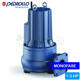 VXCm 15/65-F - Elettropompa per acque luride VORTEX monofase da 1.5 HP Pedrollo - 1