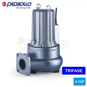MC 40/65-F - Electrobomba BICOCANAL para aguas residuales trifásicas, 4