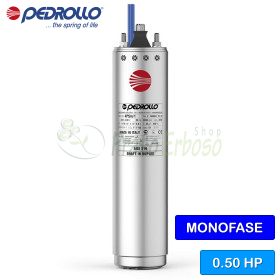 4PSm/0.50 - Motore incapsulato 4" da 0.5 HP monofase Pedrollo - 1