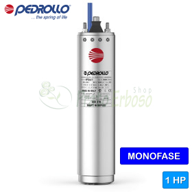 4PSm/1 - Motore incapsulato 4" da 1 HP monofase Pedrollo - 1