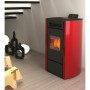 Luana - 13 Kw red pellet stove