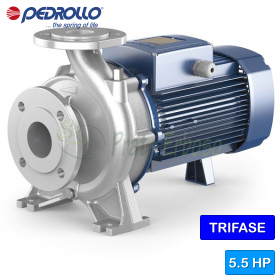 F 50/160C-I - 5.5 HP three-phase stainless steel monobloc electric pump