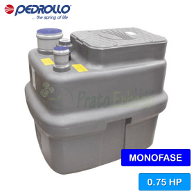 SAR 100-TOP 3 - 0.75 HP Rainwater Lifting Station Pedrollo - 1