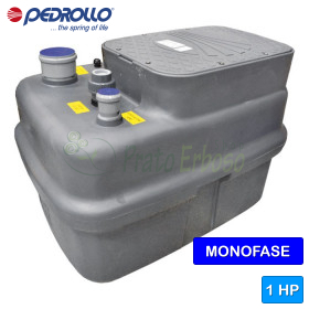 SAR 250-Dm 10 - Stazione di sollevamento acqua piovana da 1 HP Pedrollo - 1