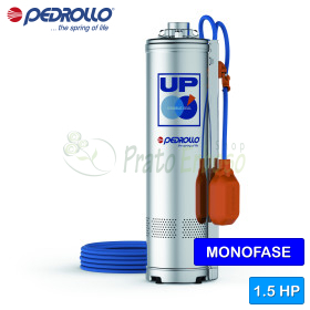 UPm 2/5-GE (10m) - Elettropompa sommersa monofase con galleggiante da 1.5 HP