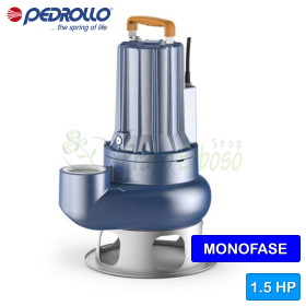 MCm 15/50 - Elettropompe per acque luride BICANALE monofase da 1.5 HP