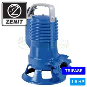 150/2/G40H A1CT - électrique, Pompe submersible chopper, en trois phases